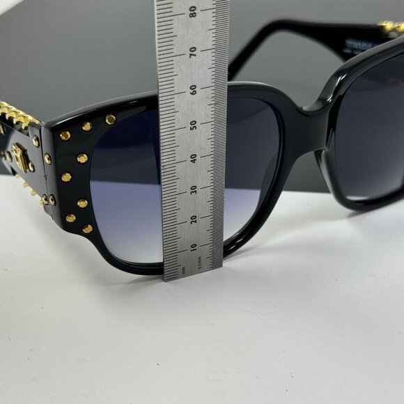 Vintage 1970\'s EK EMMANUELLE KHANH Black Gold  SUNGLASSES 2020 Tso 16
